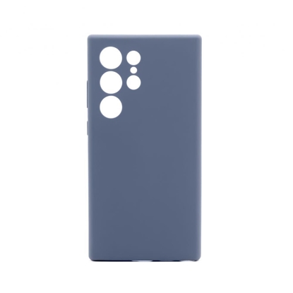 Attēls no Connect Samsung Galaxy S24 Ultra Premium Quality Magnetic Soft Touch Silicone Case Midnight Blue