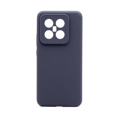 Attēls no Connect Xiaomi 14 Pro Premium Quality Magnetic Soft Touch Silicone Case Midnight Blue