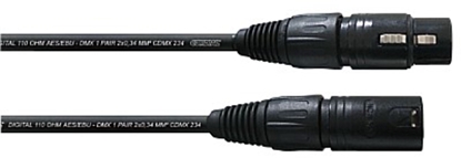 Attēls no Cordial AES/EBU XLR to XLR cable, 3 m