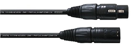 Изображение Cordial AES/EBU XLR to XLR cable, 3 m