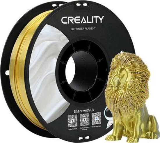Picture of Creality Filament CR-Silk PLA Creality (Zoto-srebrny)