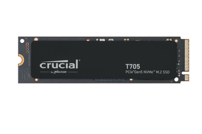 Picture of SSD|CRUCIAL|T705|2TB|M.2|PCIe Gen5|NVMe|Write speed 12700 MBytes/sec|Read speed 14500 MBytes/sec|TBW 1200 TB|CT2000T705SSD3