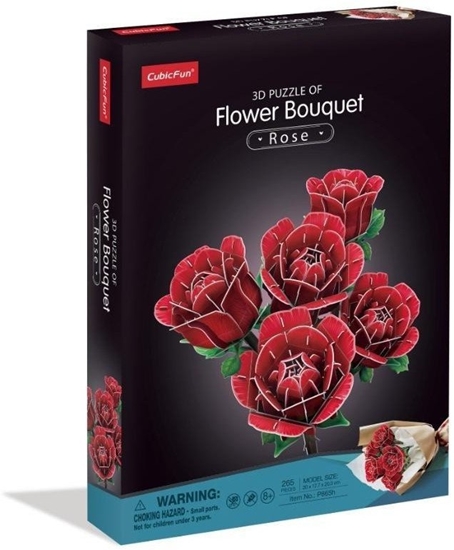 Picture of CUBIC FUN DUY BUKIET KWIATÓW RÓE