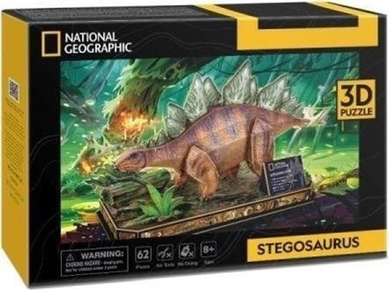 Picture of Cubic Fun PUZZLE 3D NATIONAL GEOGRAPHIC STEGOZAUR