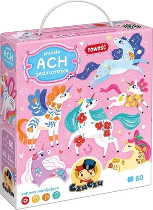 Изображение Czuczu Puzzle 60 elementów Ach Jednoroce