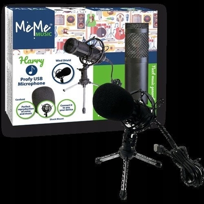 Attēls no Dante Meme mikrofon ze statywem profi 60258 70338