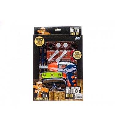 Attēls no Darba rīku komplekts ar urbi 34x22x5 cm 539419