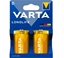 Изображение 1x2 Varta Longlife Mono D LR 20