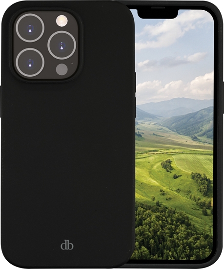 Picture of dbramante Costa Rica - Silicone Case for iPhone 14 Pro Max - Night Black