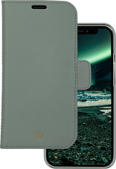 Изображение dbramante New York - iPhone 13 6.1" - Greenbay - full grain pebbled leather cover