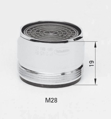 Attēls no Deante aerator Standard do baterii wannowych, gwint zewntrzny M28 (XDC00PCZ4)