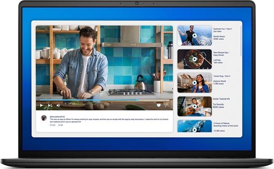 Picture of DELL NTB 16 DC16250/C5-120U/8GB/512GB SSD/16" FHD+ /Integrated/FgrPr/3 Cell/65W/WLAN/Backlit Kb/W11 Pro/3Y PS NBD