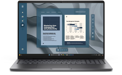 Picture of Dell Pro 16 PC16255 | Magnetite | 16 " | IPS | FHD+ | 1920 x 1200 pixels | Anti-glare | AMD Ryzen 5 | 220 | 16 GB | DDR5 | Solid-state drive capacity 512 GB | AMD Radeon 740M Graphics | Windows 11 Pro | 802.11ax | Keyboard language English | Keyboard back