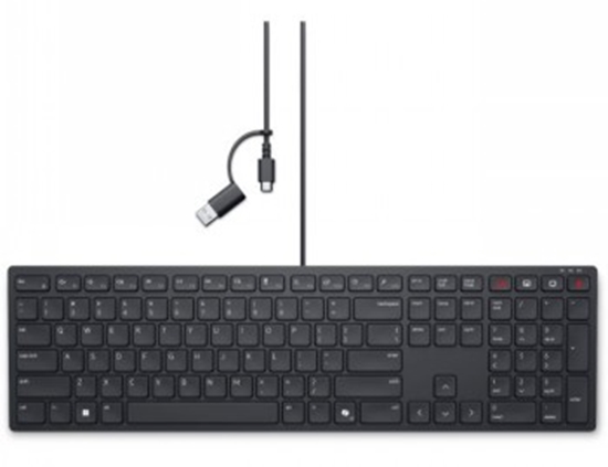 Picture of DELL PRO WIRED COLLABORATION KEYBOARD - KB525C - US INTERNATIONAL (QWERTY)