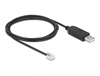 Picture of Delock Adapter cable USB Type-A to Serial RS-232 RJ12 with ESD protection Leadshine 2 m