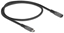 Изображение Delock USB 10 Gbps Extension Cable USB Type-C™ male to female PD 3.0 100 W 0.5 m grey metal