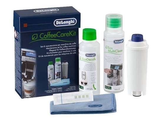 Изображение Delonghi | DLSC306 Maintenance Care Kit for Bean to Cup & Espresso Coffee Machines, includes five cleaning accessories