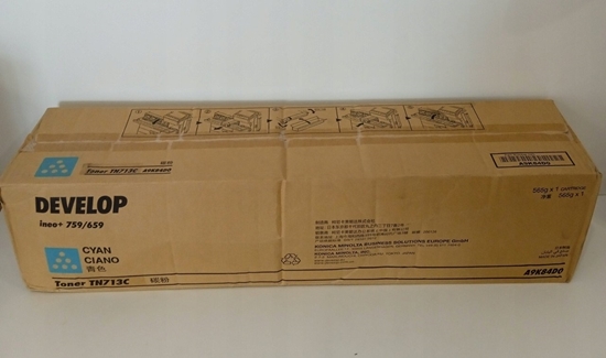 Изображение Develop Toner TN-713 TN713 Cyan (A9K84D0)