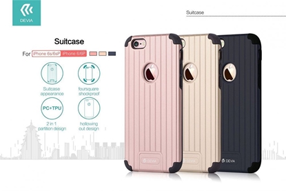 Attēls no Devia Apple iPhone 6 / 6s Plus Suitcase Black