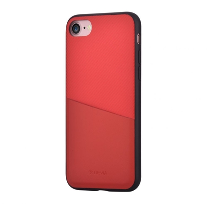 Attēls no Devia Apple iPhone 7 Plus iWallet case Red