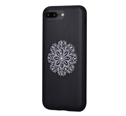 Attēls no Devia Apple iPhone 7 Plus/8 Plus Flower Embroidery Case Black