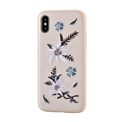 Attēls no Devia Apple iPhone X Flower Embroidery Case Jalam