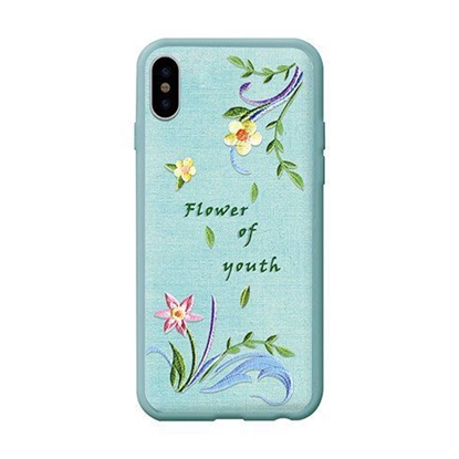 Attēls no Devia Apple iPhone X Flower Embroidery Case lanzh