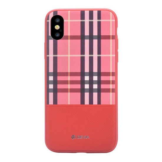 Picture of Devia Apple iPhone X Lattice case Red