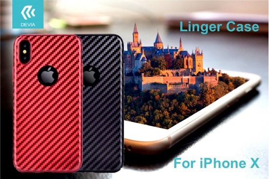 Picture of Devia Apple iPhone X LINGER Case Red