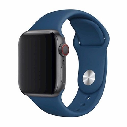 Attēls no Devia Apple Watch 44mm / 42mm Strap Deluxe Sport Blue Horizon