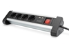 Picture of Digitus 4-way office socket strip with 2x USB ports