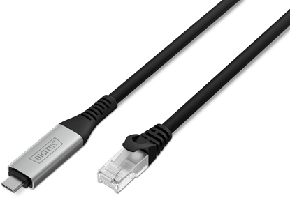 Изображение Digitus USB 3.2.RJ45 Ethernet Kabel S/FTP 3 m