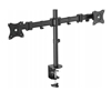 Picture of DIGITUS Universal Dual Monitor Stand with clamp mount