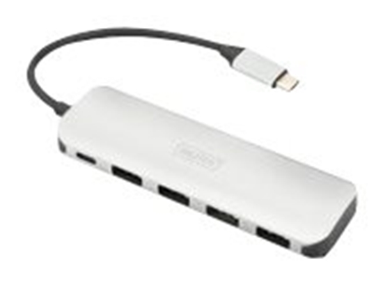 Изображение Digitus USB Type-C? 4 port hub (USB 3.0) + PD