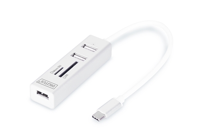 Picture of Digitus USB Type-C? OTG 3-Port HUB + Card Reader