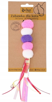 Attēls no DINGO ZABAWKA DLA KOTA GSIENICA          CATERPILLAR 10cm