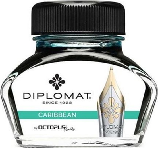Picture of Diplomat atrament Diplo Octopus 30 ml szklany turkus