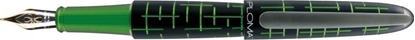 Attēls no Diplomat Pióro wieczne DIPLOMAT Elox Matrix, B, 14ct, czarny/zielony