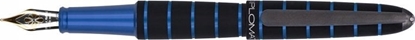 Attēls no Diplomat Pióro wieczne DIPLOMAT Elox Ring, EF, 14ct, czarne/niebieskie