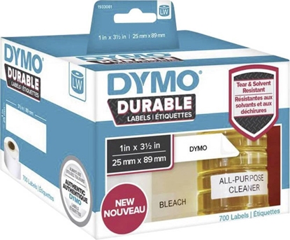 Attēls no Dymo Durable etykieta wielofunkcyjna 25mmx89mm