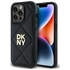 Picture of DKNY DKNY DKHCP14XPQDSLK iPhone 14 Pro Max 6.7" black/black Quilted Stack Logo