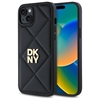 Picture of DKNY DKNY DKHCP15MPQDSLK iPhone 15 Plus 6.7" black/black Quilted Stack Logo