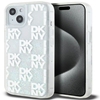 Picture of DKNY Apple iPhone 15 hardcase Liquid Glitter Multilogo White