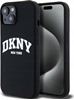 Picture of DKNY DKNY Liquid Silicone White Printed Logo MagSafe - Etui iPhone 14 / 15 / 13 (czarny)