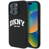 Изображение DKNY Silicone White Printed Logo MagSafe Back Case for iPhone 16 Pro Max