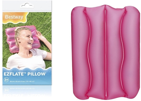 Изображение Dmuchana Poduszka 38 x 25 cm Róowa Bestway 52127 Bestway