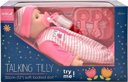 Attēls no Dolls World DOLLS WORLD LALKA TALKING TILLY 30 CM