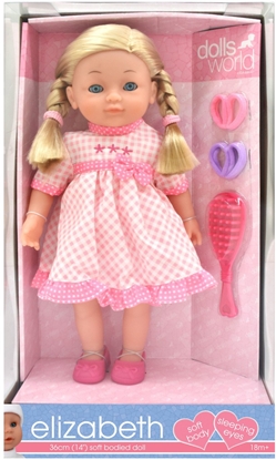 Picture of DOLLSWORLD doll Elizabeth, 36 cm