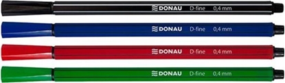 Picture of Donau Cienkopis Donau D-fine 0.4mm (Opak.10 Szt.), Niebieski
