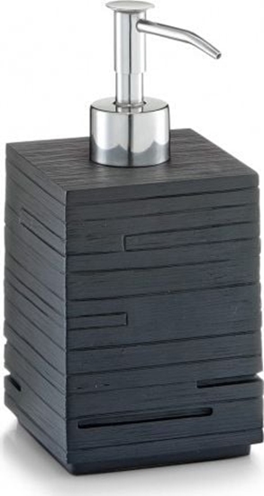 Изображение Dozownik do myda Zeller azienkowy Schiefer czarny (18316)